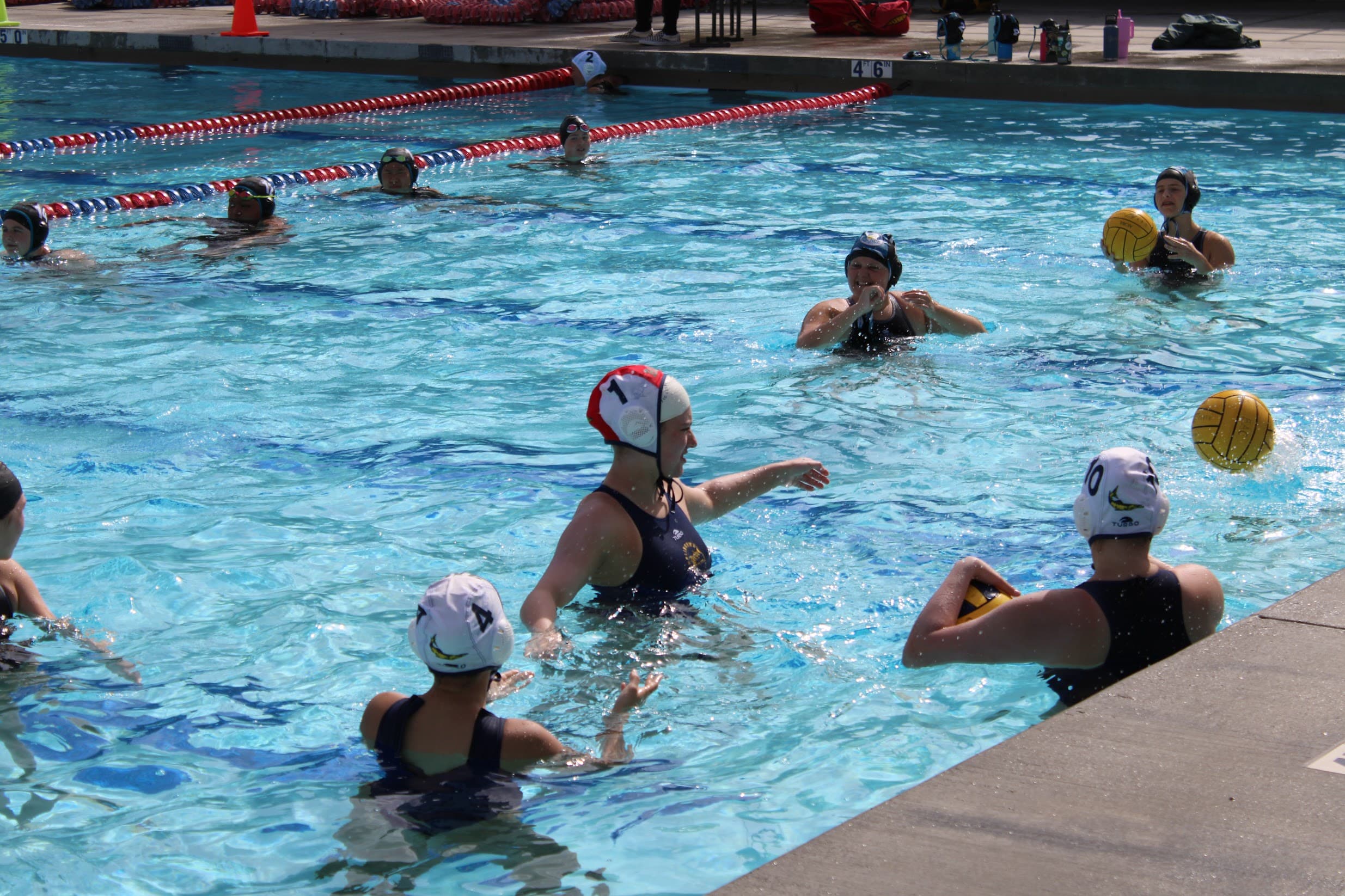 BAC water polo players