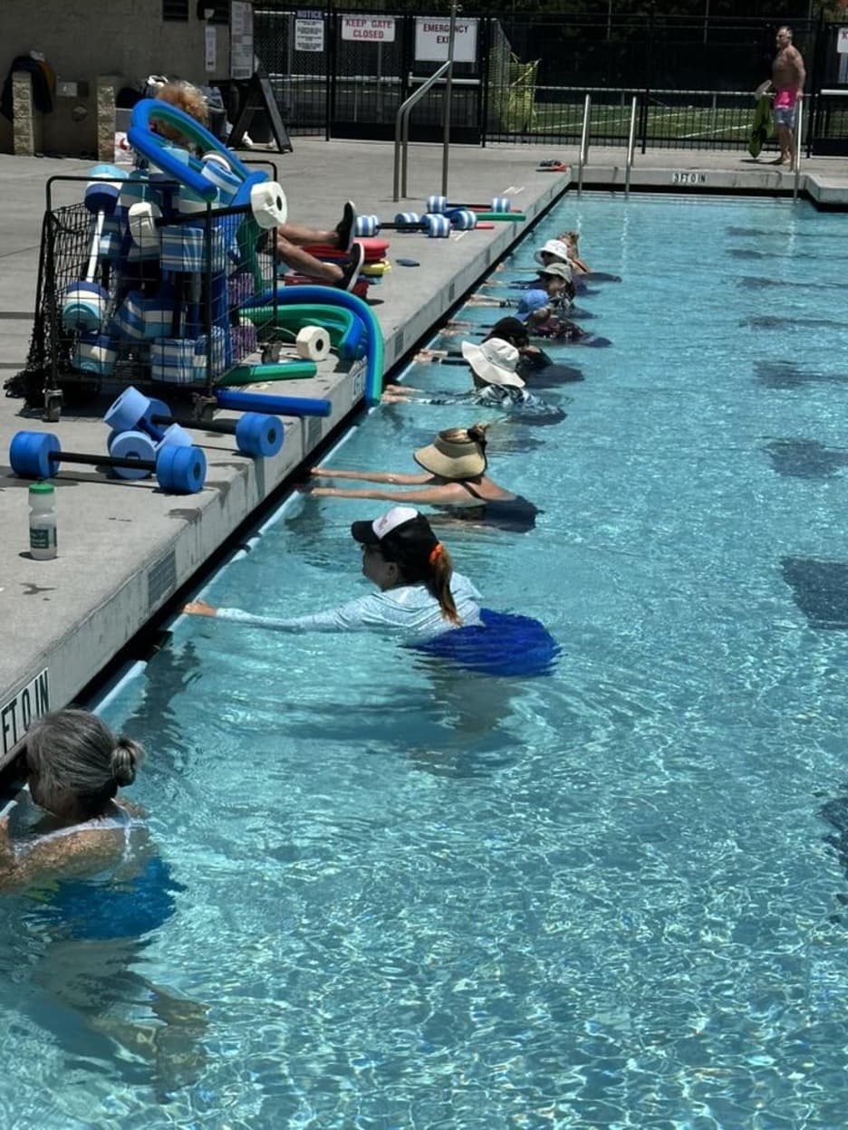 Aqua Balance and Cardio class