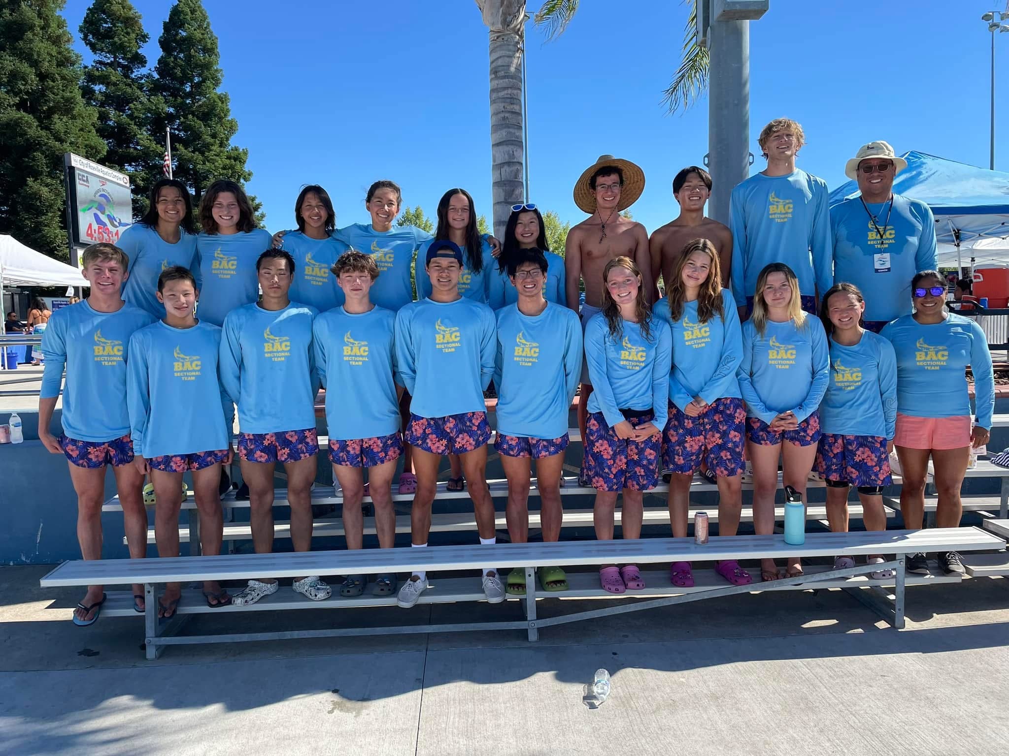 BAC competitive swimmers